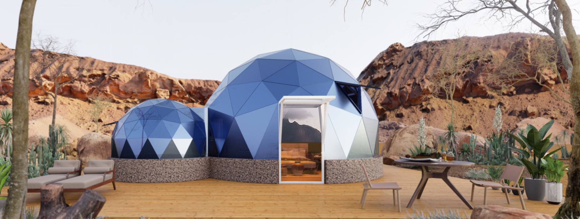 双江球形智能光伏玻璃星空房